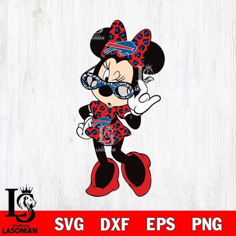 Buffalo Bills mickey christmas 6 Svg Eps Dxf Png File, Digital Download, Instant Download