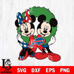Buffalo Bills mickey christmas 7 Svg Eps Dxf Png File, Digital Download, Instant Download