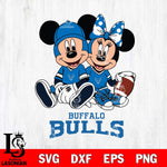 Buffalo Bulls Disney Mickey And Minnie Football Svg Eps Dxf Png File, NCAA svg , Digital Download , Instant Download, Cricut File