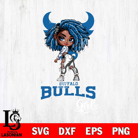Buffalo Bulls Fan Girl Svg Eps Dxf Png File, Digital Download, Instant Download