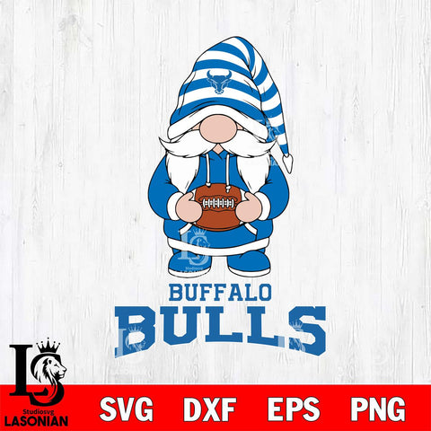 Buffalo Bulls Gnome Football File Cut, NCAA SVG, Digital Download , Criucut , Silhouette