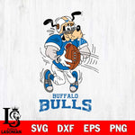 Buffalo Bulls Goofy Sport Football SVG DXF EPS PNG FILE,NCAA svg ,Football Digital Download,Instant Download, Silhouette