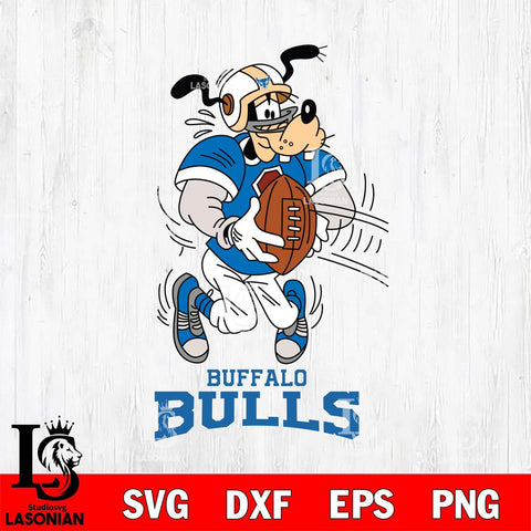 Buffalo Bulls Goofy Sport Football SVG DXF EPS PNG FILE,NCAA svg ,Football Digital Download,Instant Download, Silhouette