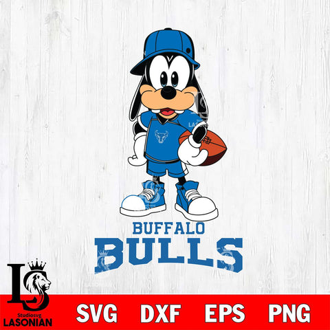 Buffalo Bulls Goofy rugby SVG DXF EPS PNG FILE,NCAA svg ,Football Digital Download,Instant Download, Silhouette