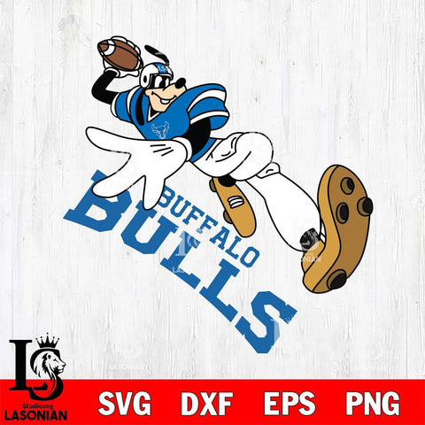 Buffalo Bulls Goofy rugby player SVG DXF EPS PNG FILE,NCAA svg ,Football Digital Download,Instant Download, Silhouette