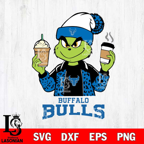 Buffalo Bulls Grinch 2 coffee Svg Eps Dxf Png File, Digital Download, Instant Download