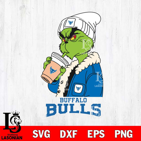 Buffalo Bulls Grinch Bougie Football Svg Eps Dxf Png File, Digital Download, Instant Download
