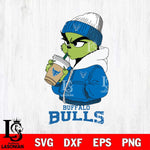 Buffalo Bulls Grinch Bougie Sport Svg Eps Dxf Png File, Digital Download, Instant Download