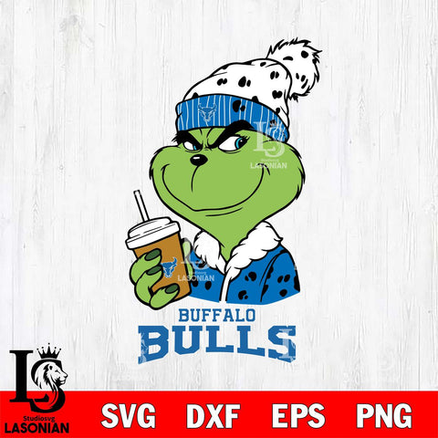 Buffalo Bulls Grinch hat Svg Eps Dxf Png File, Digital Download, Instant Download