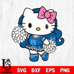 Buffalo Bulls Hello Kitty Cheerleader 7 Svg Eps Dxf Png File, Digital Download, Instant Download