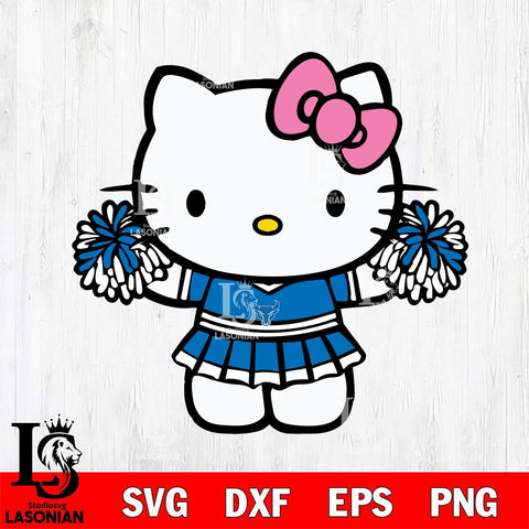Buffalo Bulls Hello Kitty Cheerleader 9 Svg Eps Dxf Png File, Digital Download, Instant Download