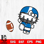 Buffalo Bulls Hello Kitty sport 12 Svg Eps Dxf Png File, NCAA svg, Digital Download, Instant Download