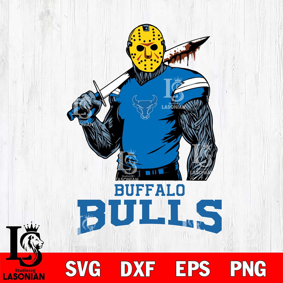 Buffalo Bulls Jason Voorhees 7 – lasoniansvg