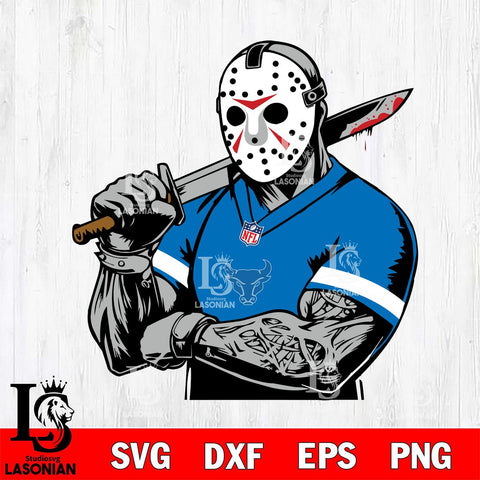 Buffalo Bulls Jason Voorhees Horror 6 Svg Eps Dxf Png File, NCAA svg, Digital Download, Instant Download