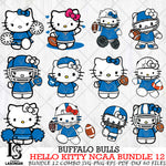 Buffalo Bulls NCAA Bundle 12 Svg Eps Dxf Png File, NCAA svg, Digital Download, Instant Download