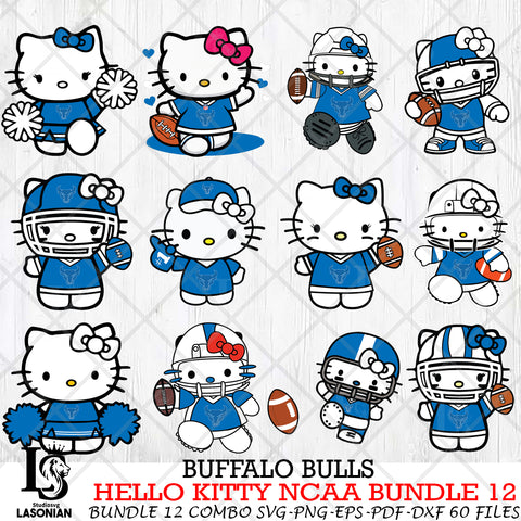 Buffalo Bulls NCAA Bundle 12 Svg Eps Dxf Png File, NCAA svg, Digital Download, Instant Download