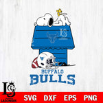 Buffalo Bulls Snoopy Chill Football SVG DXF EPS PNG FILE,Snoopy File Cut, NCAA Digital Download,Instant Download,Christmas Silhouette
