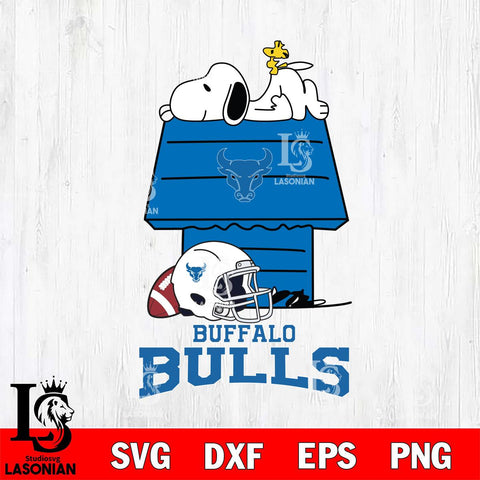 Buffalo Bulls Snoopy Chill Football SVG DXF EPS PNG FILE,Snoopy File Cut, NCAA Digital Download,Instant Download,Christmas Silhouette