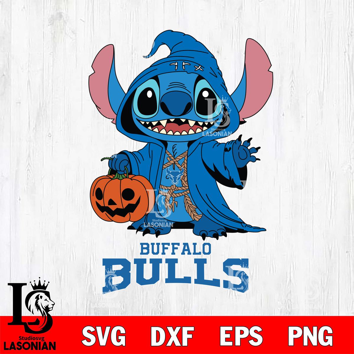 Buffalo Bulls Stitch Horror – lasoniansvg