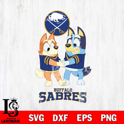Buffalo Sabres Bluey Chilli Dance Svg Eps Dxf Png File, Digital Download, Instant Download