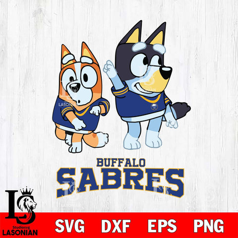 Buffalo Sabres Bluey Chilli Mode Dance Svg Eps Dxf Png File, Digital Download, Instant Download