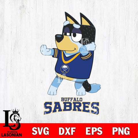 Buffalo Sabres Bluey Dad Dance Svg Eps Dxf Png File, Digital Download, Instant Download