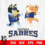 Buffalo Sabres Bluey Dance Svg Eps Dxf Png File, Digital Download, Instant Download