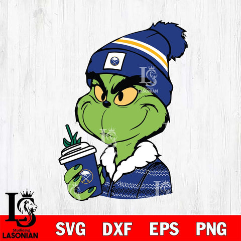 Buffalo Sabres Boujee Grinch Svg Eps Dxf Png File, Digital Download, Instant Download