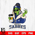 Buffalo Sabres Boujee Grinch Girls Christmas Cut Files, Cricut,Christmas Svg Dxf Eps Png file , Digital Download