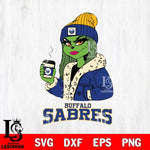 Buffalo Sabres Girls Grinch Bougie Svg Eps Dxf Png File, Digital Download, Instant Download