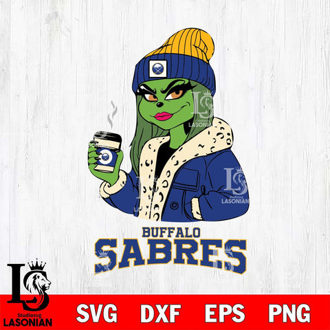 Buffalo Sabres Girls Grinch Bougie Svg Eps Dxf Png File, Digital Download, Instant Download