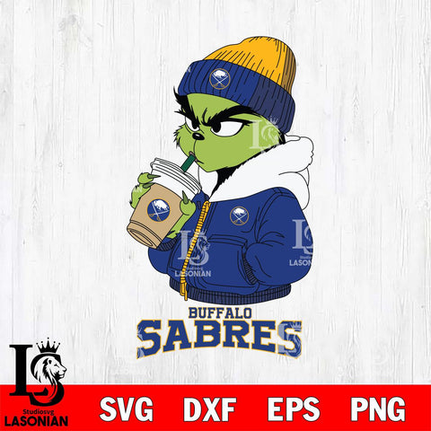 Buffalo Sabres Grinch Bougie Sport Svg Eps Dxf Png File, Digital Download, Instant Download