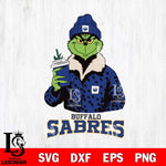 Buffalo Sabres Grinch Christmas Cut Files, Cricut,Christmas Svg Dxf Eps Png file , Digital Download