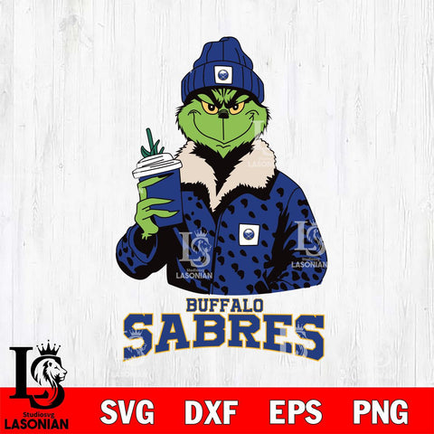 Buffalo Sabres Grinch Christmas Cut Files, Cricut,Christmas Svg Dxf Eps Png file , Digital Download
