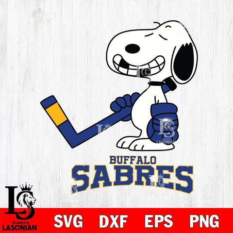 Buffalo Sabres Snoopy NHL Hockey SVG DXF EPS PNG FILE,NHL File Cut,Disney Digital Download,Instant Download, Silhouette