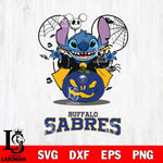 Buffalo Sabres Stitch Horror Halloween Svg Eps Dxf Png File, Digital Download, Instant Download