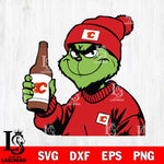 Calgary Flames Boujee Grinch 5 Svg Eps Dxf Png File, Digital Download, Instant Download