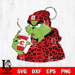 Calgary Flames Boujee Grinch 8 Svg Eps Dxf Png File, Digital Download, Instant Download