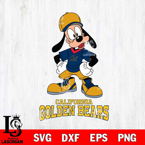 California Golden Bears Goofy Sport SVG DXF EPS PNG FILE,NCAA svg ,Football Digital Download,Instant Download, Silhouette