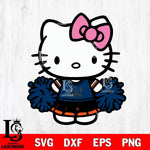 California Golden Bears Hello Kitty Cheerleader 2 Svg Eps Dxf Png File, Digital Download, Instant Download