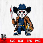 California Golden Bears Jason Voorhees Horror Svg Eps Dxf Png File, NCAA svg, Digital Download, Instant Download