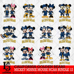 California Golden Bears Mickey Minnie Mouse NCAA Bundle 12 Svg Eps Dxf Png File, Bundle NCAA svg , File Cut , Digital Download , Instant Download, Cut Svg Files