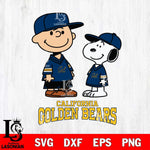 California Golden Bears Peanuts Snoopy Football SVG DXF EPS PNG FILE,Snoopy File Cut, NCAA Digital Download,Instant Download,Christmas Silhouette