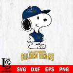 California Golden Bears Snoopy Football sport SVG DXF EPS PNG FILE,Snoopy File Cut, NCAA Digital Download,Instant Download,Christmas Silhouette