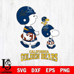 California Golden Bears Snoopy Sport Svg Eps Dxf Png File, Digital Download