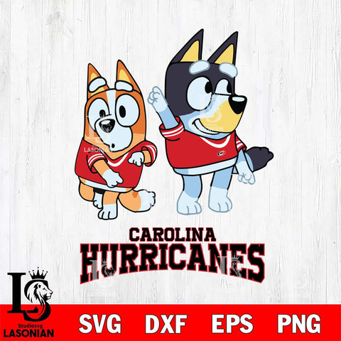 Carolina Hurricanes Bluey Chilli Mode Dance Svg Eps Dxf Png File, Digital Download, Instant Download