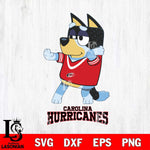 Carolina Hurricanes Bluey Dad Dance Svg Eps Dxf Png File, Digital Download, Instant Download