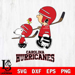 Carolina Hurricanes Peanuts Hockey Svg Eps Dxf Png File, Digital Download , Instant Download, Svg Files