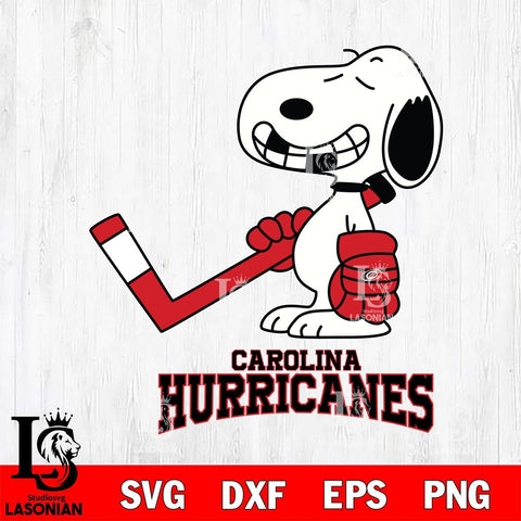 Carolina Hurricanes Snoopy NHL Hockey SVG DXF EPS PNG FILE,NHL File Cut,Disney Digital Download,Instant Download, Silhouette