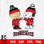 Carolina Hurricanes Snoopy and Charlie Brown Hockey Sport Svg Eps Dxf Png File, Digital Download , Instant Download, Svg Files